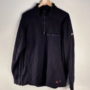 Ariat FR 1/4 Zip Shirt Sz L